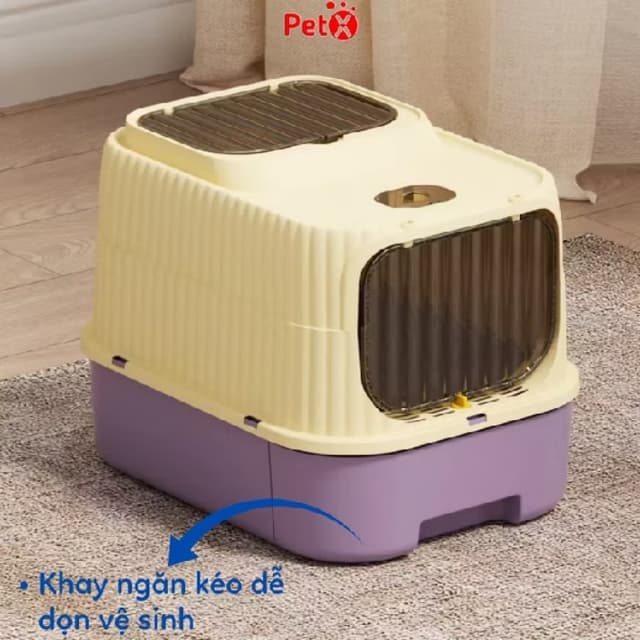 Sản phẩm Nhà Vệ Sinh Mèo Agota/Sumo Kín (Size Lớn) - Hình ảnh thực tế và đánh giá chi tiết