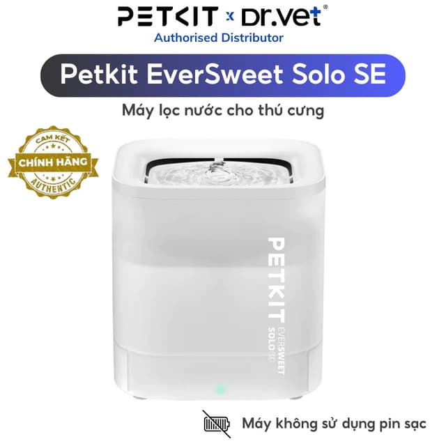 Ảnh sản phẩm PETKIT Eversweet Solo SE bơm không dây, dung tích 1,8L