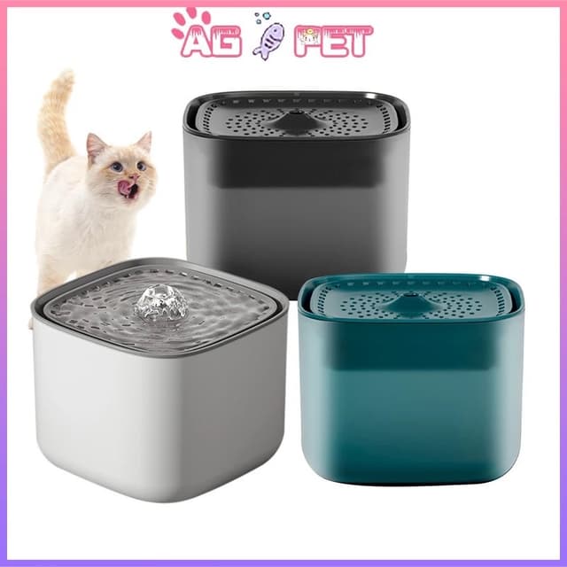 Ảnh sản phẩm Đài phun nước cho mèo AB PET 3L dùng nguồn USB