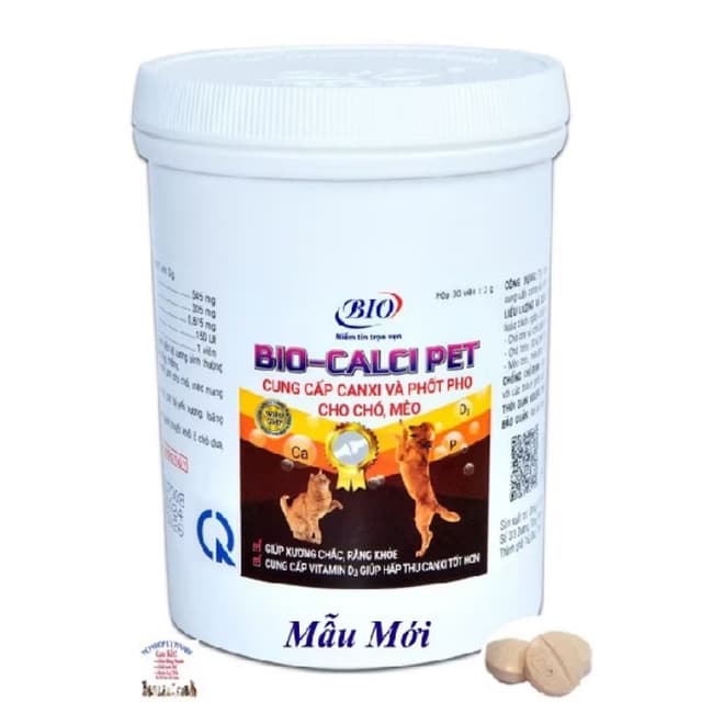 Sản phẩm Bio-Calci Pet (Bio-Pharmachemie) - Hộp 30 viên - Hình ảnh thực tế và đánh giá chi tiết