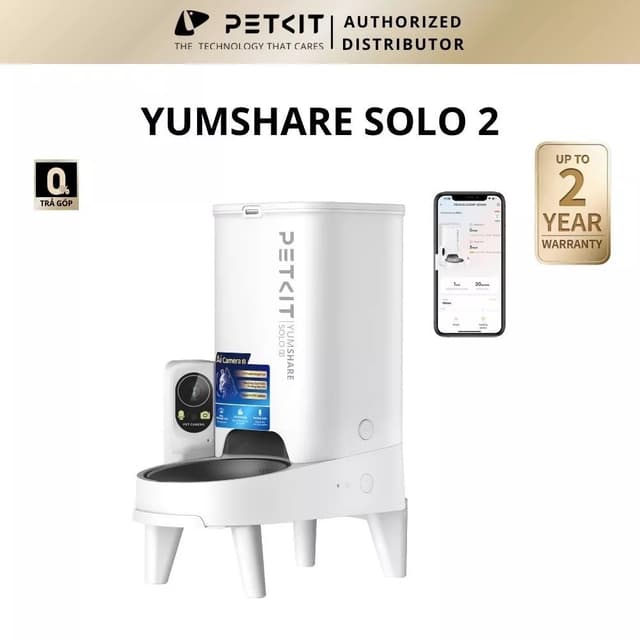 Ảnh sản phẩm PETKIT YumShare Solo 2 có camera
