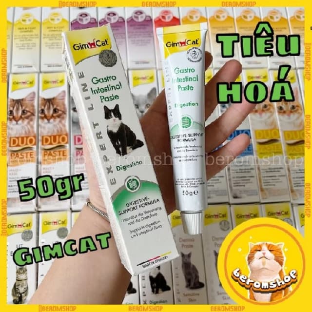 Sản phẩm GimCat Gastro Intestinal Paste - Tuýp 50g - Hình ảnh thực tế và đánh giá chi tiết