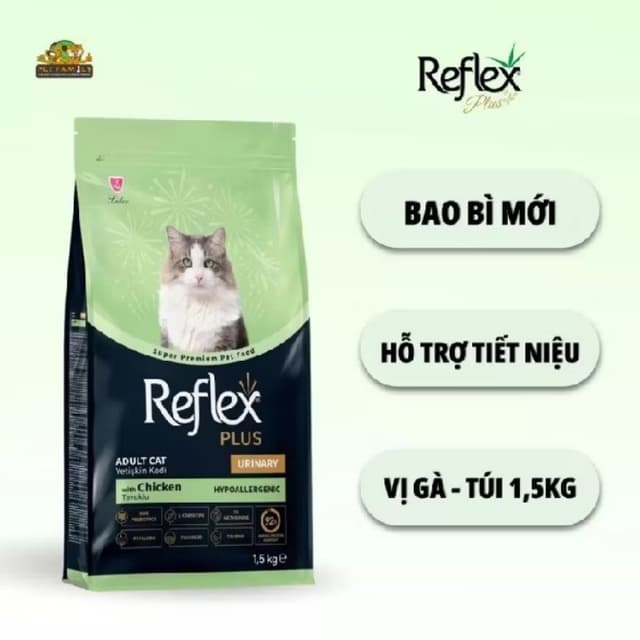 Sản phẩm Reflex Plus Urinary - Chicken (1.5kg) - Hình ảnh thực tế và đánh giá chi tiết